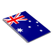 Flagge Australiens Notizblock (Rechte Seite)