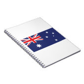 Flagge Australiens Notizblock (Rechte Seite)