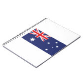 Flagge Australiens Notizblock (Linke Seite)