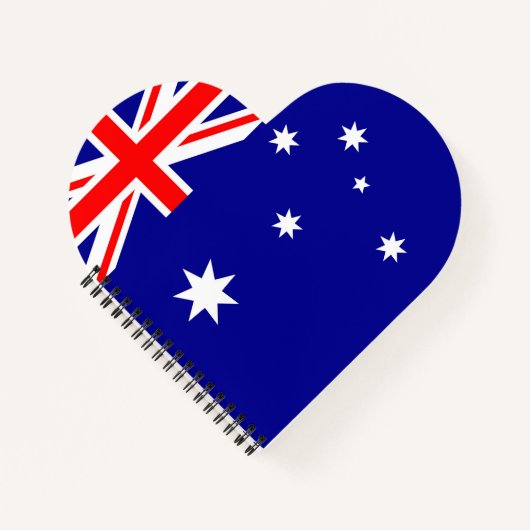 Flagge Australiens Notizblock (Vorderseite)