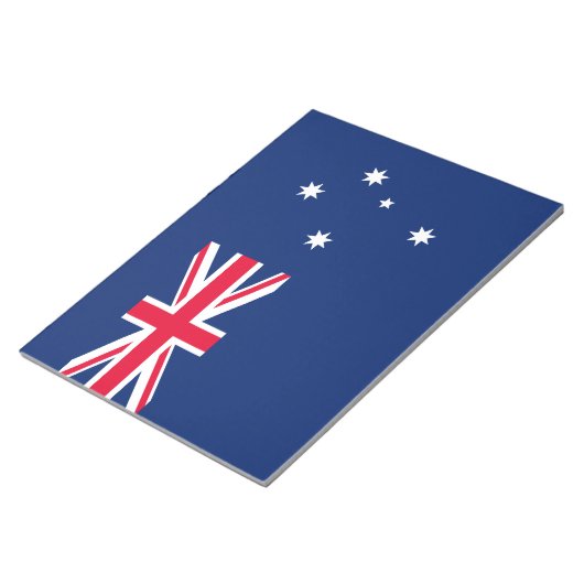 Flagge Australiens Notizblock (angewinkelt)