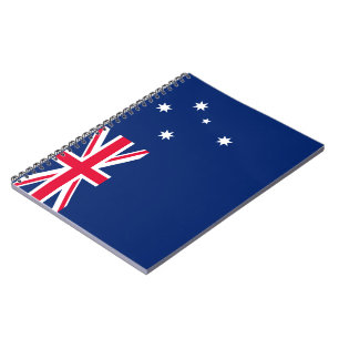 Flagge Australiens Notizblock