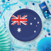 Flagge Australiens Pappteller (Party)