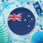 Flagge Australiens Pappteller (Party)