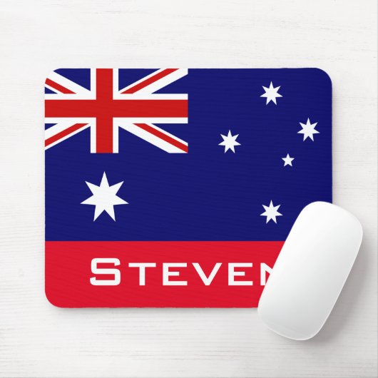 Flagge Australiens Personalisiert Mousepad (Mit Mouse)