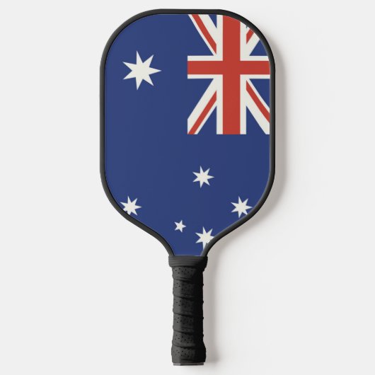 Flagge Australiens Pickleball Schläger (Vorderseite)