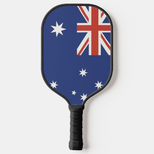 Flagge Australiens Pickleball Schläger (Rückseite)