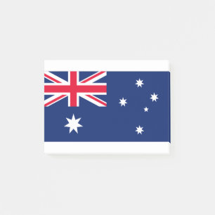 Flagge Australiens Post-it Klebezettel