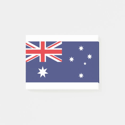 Flagge Australiens Post-it Klebezettel (Vorderseite)
