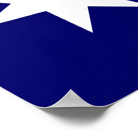 Flagge Australiens Poster (Ecke)