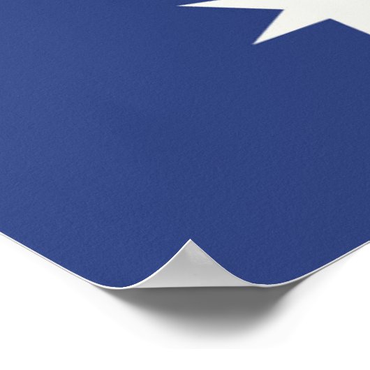 Flagge Australiens Poster (Ecke)