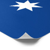 Flagge Australiens Poster (Ecke)