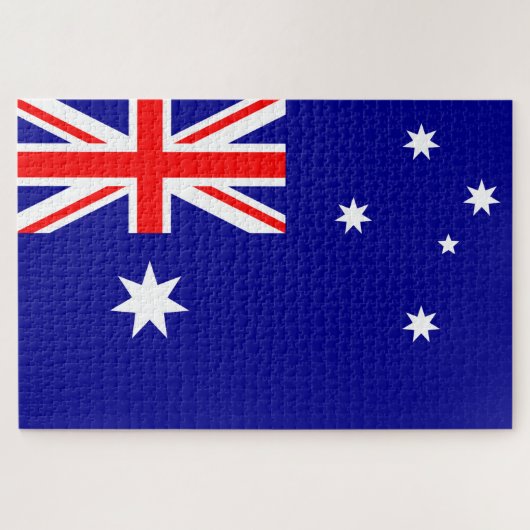 Flagge Australiens Puzzle (Horizontal)