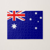 Flagge Australiens Puzzle (Horizontal)