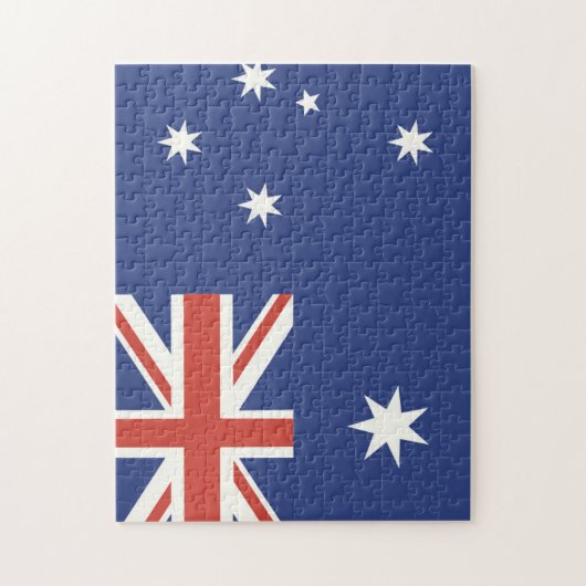 Flagge Australiens Puzzle (Vertikal)