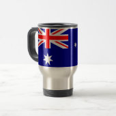 Flagge Australiens Reisebecher (Vorderseite Links)