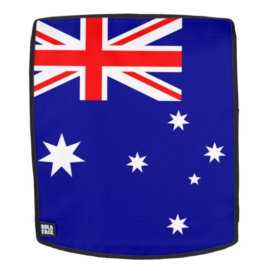 Flagge Australiens Rucksack (Abnehmbare Front)