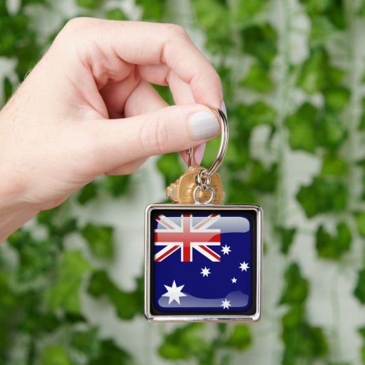 Flagge Australiens Schlüsselanhänger (Hand)