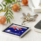 Flagge Australiens Schlüsselanhänger (Seite)