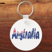 Flagge Australiens Schlüsselanhänger (Vorderseite)