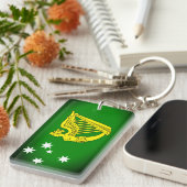 Flagge Australiens Schlüsselanhänger (Vorderseite rechts)