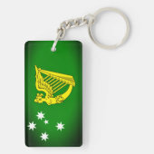 Flagge Australiens Schlüsselanhänger (Rückseite)