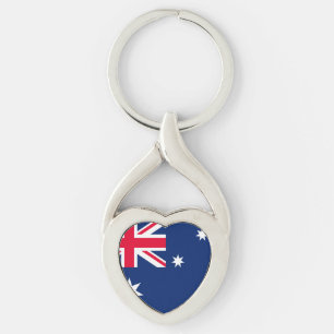 Flagge Australiens Schlüsselanhänger