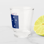 Flagge Australiens Schnapsglas (Rechts)