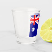 Flagge Australiens Schnapsglas (Links)