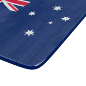 Flagge Australiens Schneidebrett (Ecke)