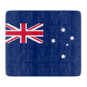 Flagge Australiens Schneidebrett