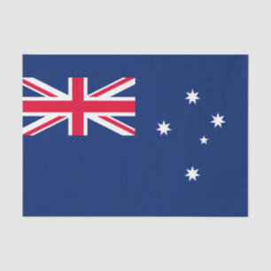 Flagge Australiens Seidenpapier