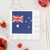 Flagge Australiens Serviette (Beispiel)