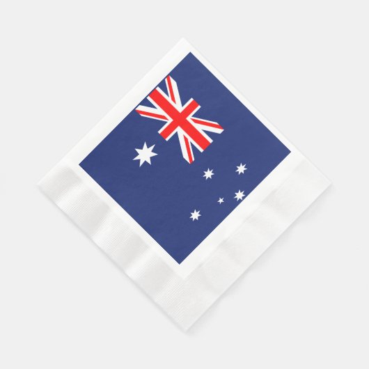 Flagge Australiens Serviette (Ecke)