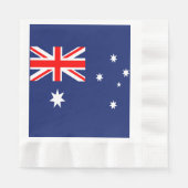 Flagge Australiens Serviette (Vorderseite)