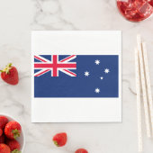 Flagge Australiens Serviette (Beispiel)
