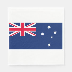 Flagge Australiens Serviette