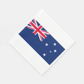 Flagge Australiens Serviette (Ecke)