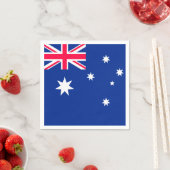 Flagge Australiens Serviette (Beispiel)