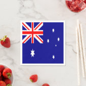 Flagge Australiens Serviette (Beispiel)