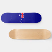 Flagge Australiens Skateboard (Horizontal)