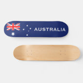 Flagge Australiens Skateboard (Horizontal)