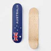 Flagge Australiens Skateboard (Vorderseite)