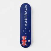 Flagge Australiens Skateboard (Vorne)