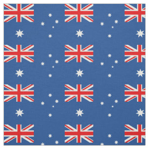 Flagge Australiens Stoff