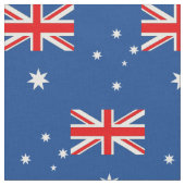 Flagge Australiens Stoff (Nahaufnahme)