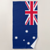 Flagge Australiens Strandtuch (Vorderseite)