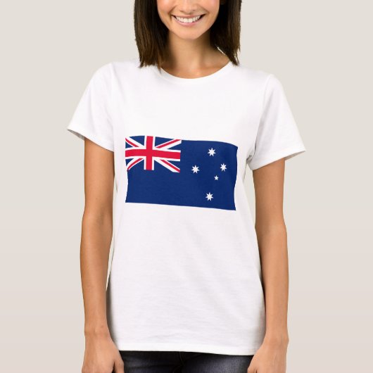 Flagge Australiens T-Shirt (Vorderseite)
