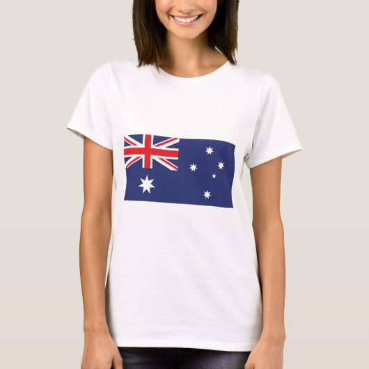 Flagge Australiens T-Shirt (Vorderseite)