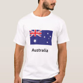 Flagge Australiens T-Shirt (Vorderseite)